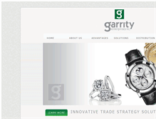 Tablet Screenshot of garrityent.com